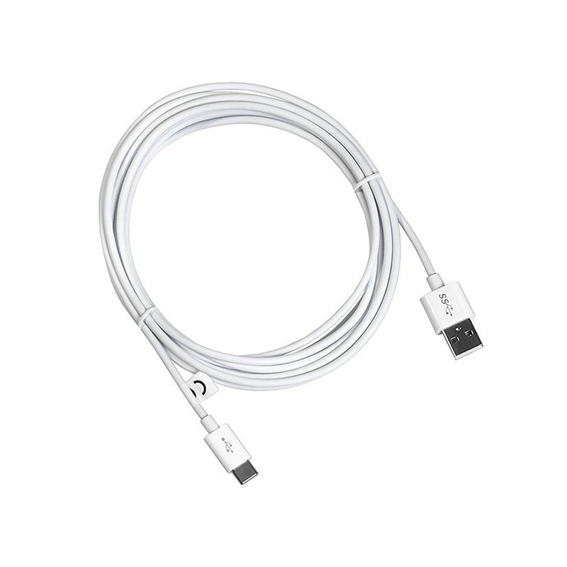 Foto van Tracer usb 2.0 kabel - type c - 1.0 meter - wit