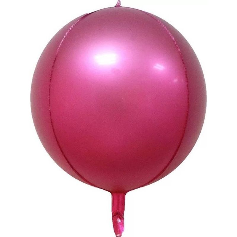 Foto van Folie ballon metallic roze 22 inch 55 cm metallic roze dm-products