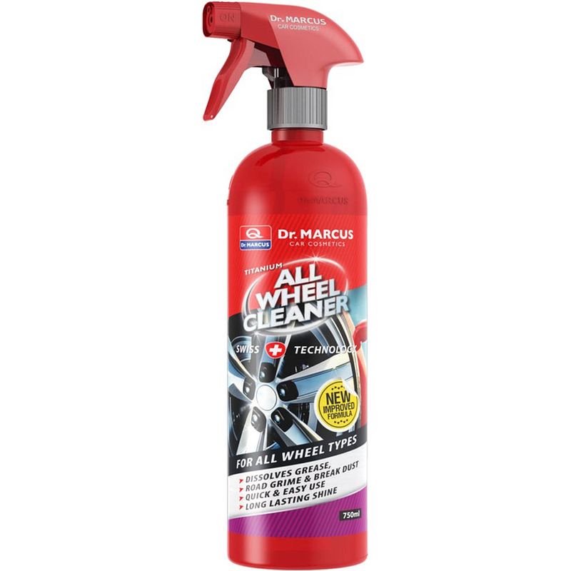 Foto van Dr. marcus titanium line all wheel cleaner - velgenreiniger voor alle soort velgen en wieldoppen - 750 ml