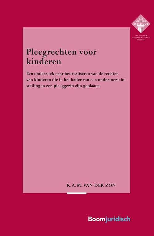 Foto van Pleegrechten voor kinderen - k.a.m. van der zon - ebook (9789059316393)