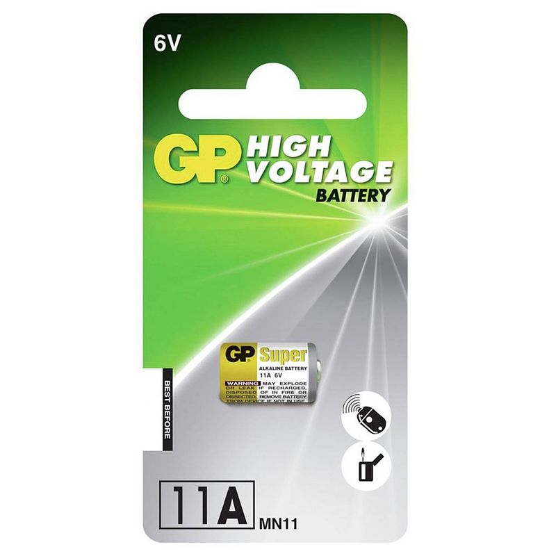 Foto van Gp 6a high voltage alkaline batterij