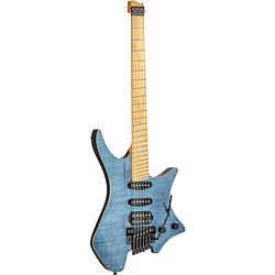 Foto van Strandberg boden standard nx 6 tremolo blue headless elektrische gitaar met standard gigbag