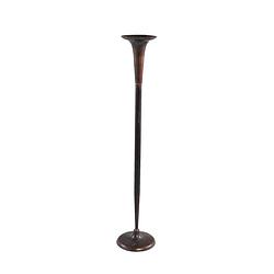 Foto van Ptmd ester copper metal candleholder straight rnd highs