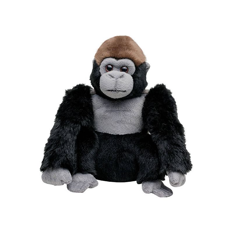 Foto van Pluche berg gorilla aap knuffel van 22 cm - knuffel bosdieren