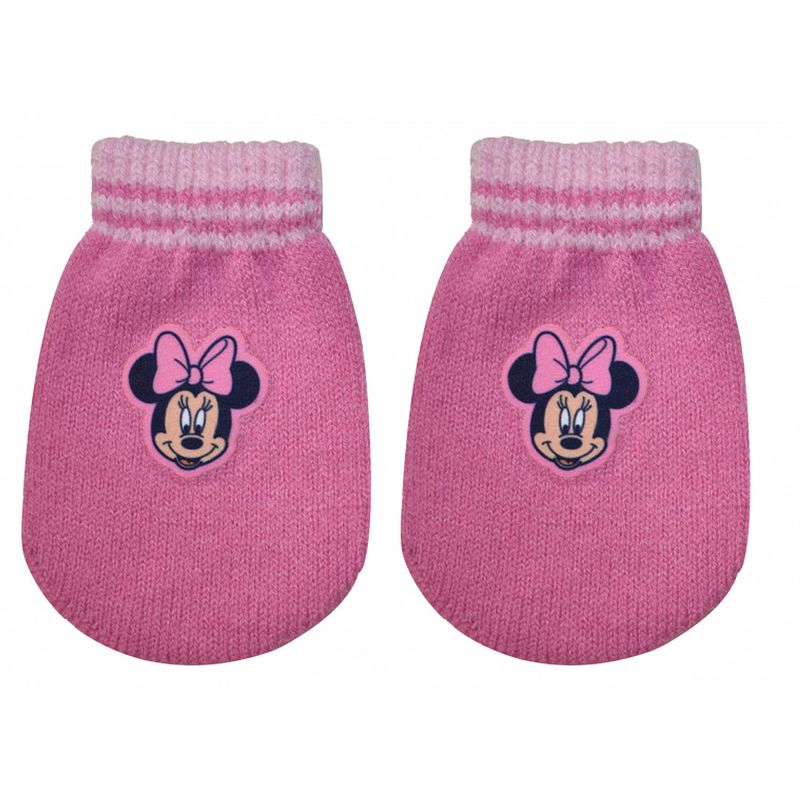 Foto van Babyhandschoenen minnie meisjes acryl roze one-size