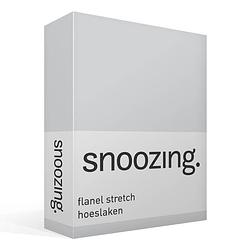 Foto van Snoozing stretch flanel hoeslaken