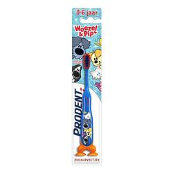 Foto van Prodent kids - 0-6 jaar tandenborstel - woezel & pip blauw