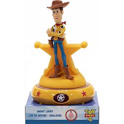 Foto van Disney nachtlamp 3d woody junior led 15 x 13,5 cm geel/beige