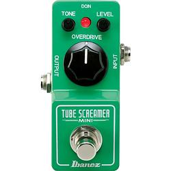 Foto van Ibanez tsmini tube screamer mini overdrive effectpedaal