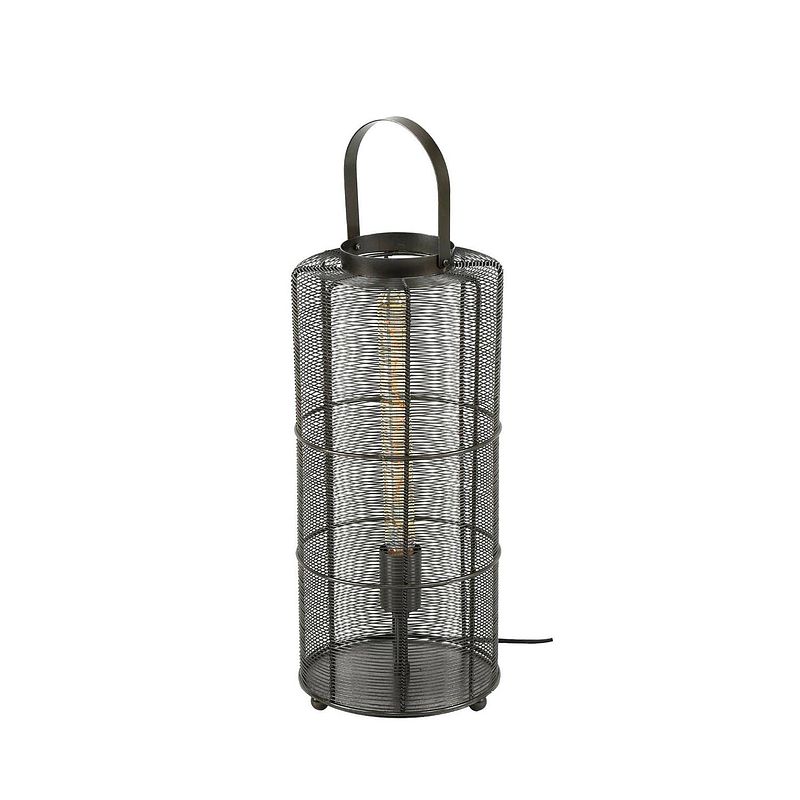 Foto van Hoyz - vloerlamp reach m - 43cm hoog - 1 lamp - zwart