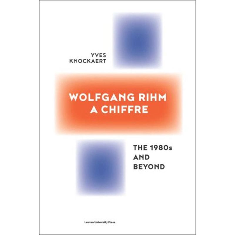 Foto van Wolfgang rihm, a chiffre