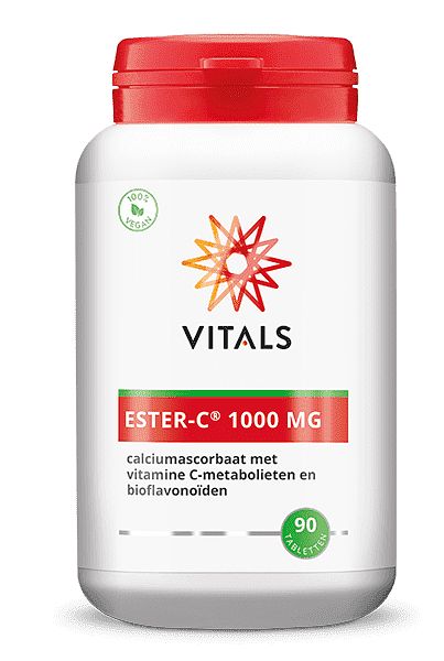 Foto van Vitals ester-c 1000mg tabletten