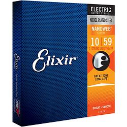 Foto van Elixir 12074 electric nps nanoweb light heavy 10-59 snarenset