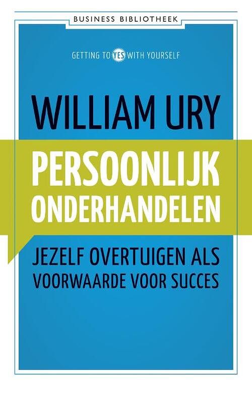 Foto van Persoonlijk onderhandelen - william ury - ebook (9789047007951)