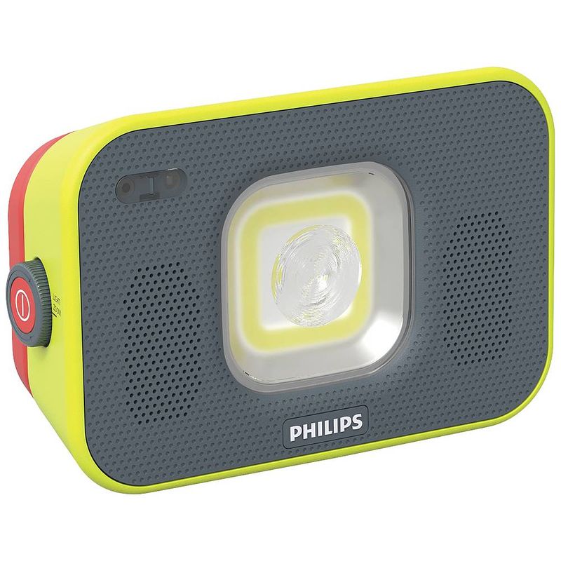 Foto van Philips x60flaux1 xperion 6000 flood audio led werklamp werkt op een accu 1000 lm