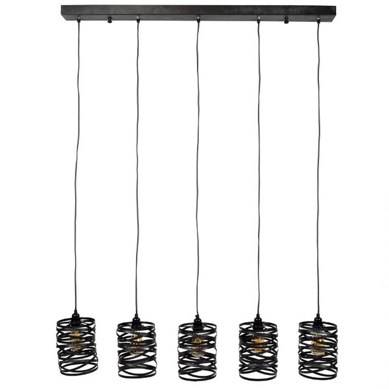 Foto van Anli style hanglamp 5x ø17 spindle