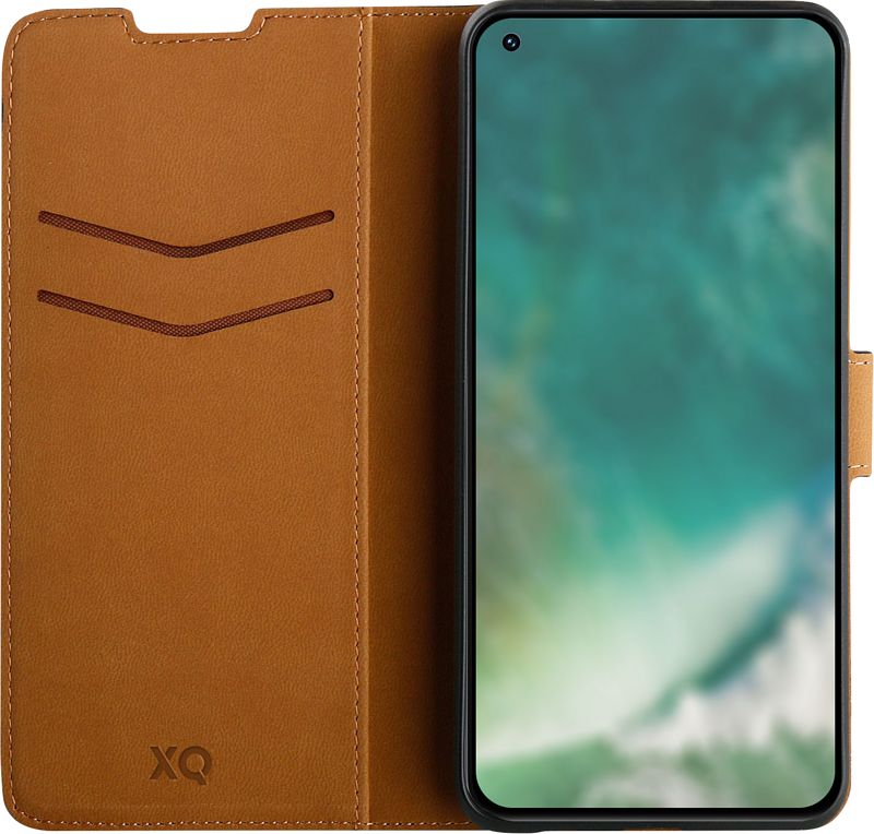 Foto van Xqisit wallet case oppo find x5 pro book case zwart