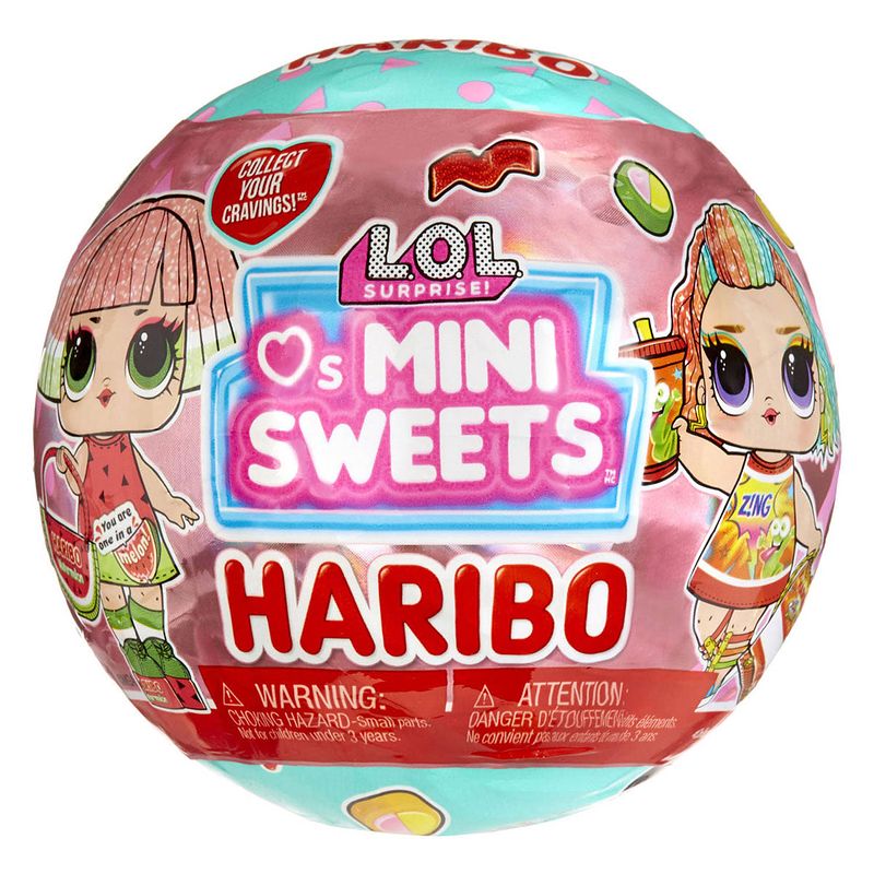 Foto van L.o.l. - - surprise loves mini sweets x haribo mini pop