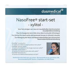 Foto van Dos medical nasofree spoelzout xylitol startset