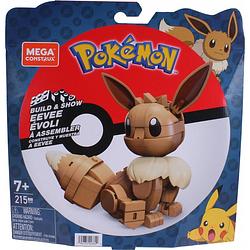 Foto van Fisher-price bouwset mega construx pokemon eevee bruin/crème