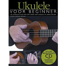 Foto van Musicsales ukulele voor beginners incl. cd educatief boek