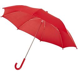 Foto van Storm paraplu voor kinderen 77 cm doorsnede rood - paraplu's