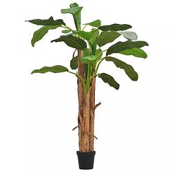 Foto van Vidaxl kunst bananenboom met pot 250 cm groen