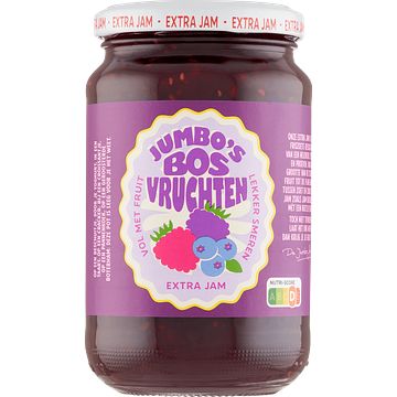 Foto van Jumbo'ss extra jam bosvruchten 430 g