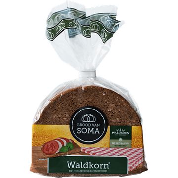 Foto van Brood van soma waldkorn bruin meegranenbrood 375g bij jumbo