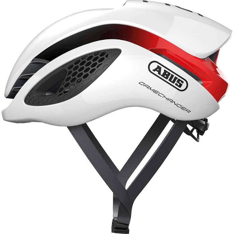 Foto van Abus helm gamechanger white red s 51-55cm