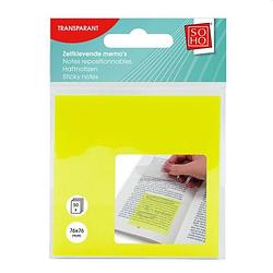 Foto van Sticky notes 50 / 76x76mm transparant