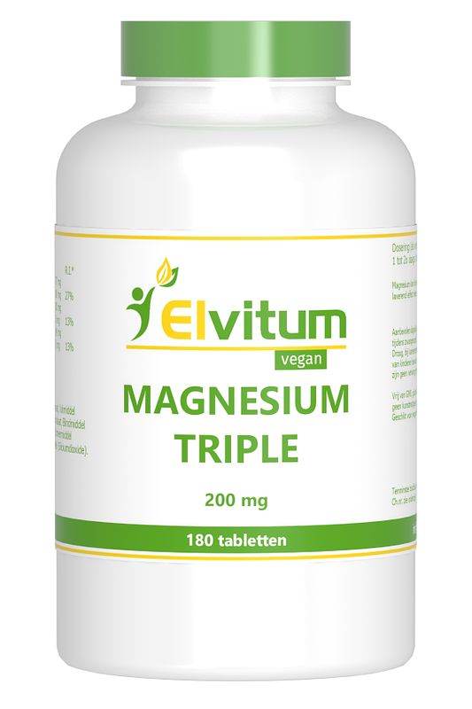 Foto van Elvitum magnesium triple tabletten