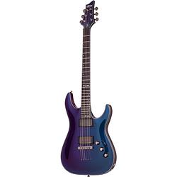 Foto van Schecter hellraiser hybrid c-1 ultra violet elektrische gitaar
