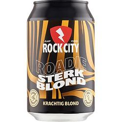 Foto van Rock city roadie sterk blond bier blik 330ml bij jumbo