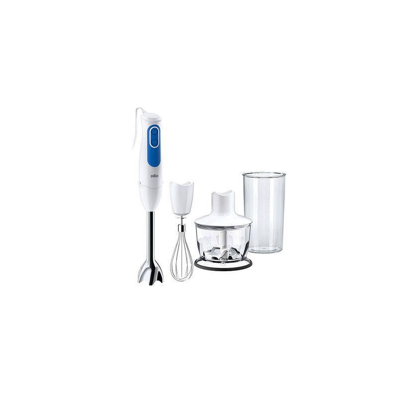 Foto van Braun mq3035wh sauce staafmixer blauw