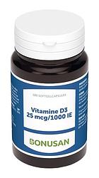 Foto van Bonusan vitamine d3 25 mcg/1000ie capsules