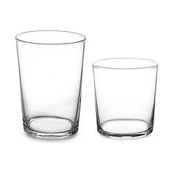Foto van Glazenset bistro transparant glas (380 ml) (2 stuks) (510 ml)