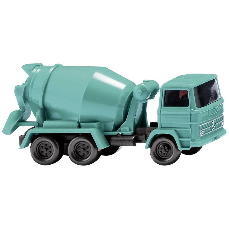 Foto van Wiking 0945 08 n vrachtwagen mercedes benz betonmixer waterblauw