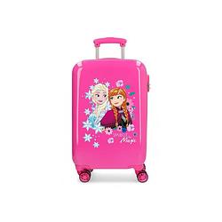 Foto van Frozen trolley koffer sparkle magic 55 cm 4w roze