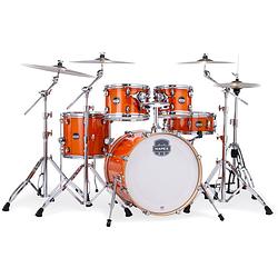 Foto van Mapex mars maple fusion glossy amber 5d. shellset