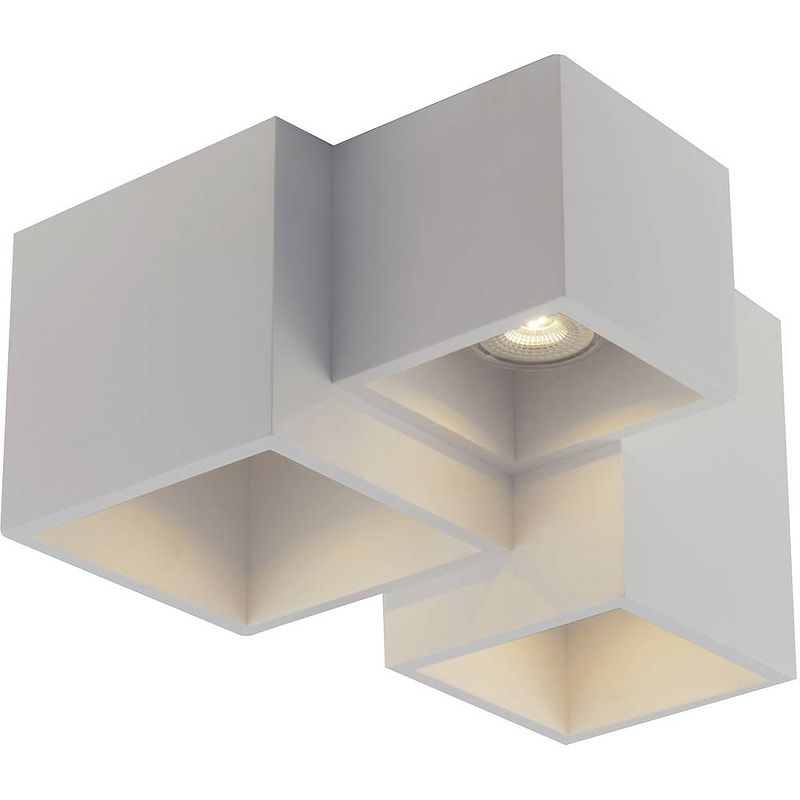 Foto van Eco-light i-foster-pl3 foster plafondlamp gu10 27 w wit