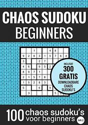 Foto van Sudoku makkelijk: chaos sudoku - nr. 2 - puzzelboek met 100 makkelijke puzzels voor volwassenen en ouderen - sudoku puzzelboeken - paperback