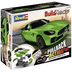 Foto van Revell 23153 build n race mercedes-amg gt r, grün auto (bouwpakket) 1:43