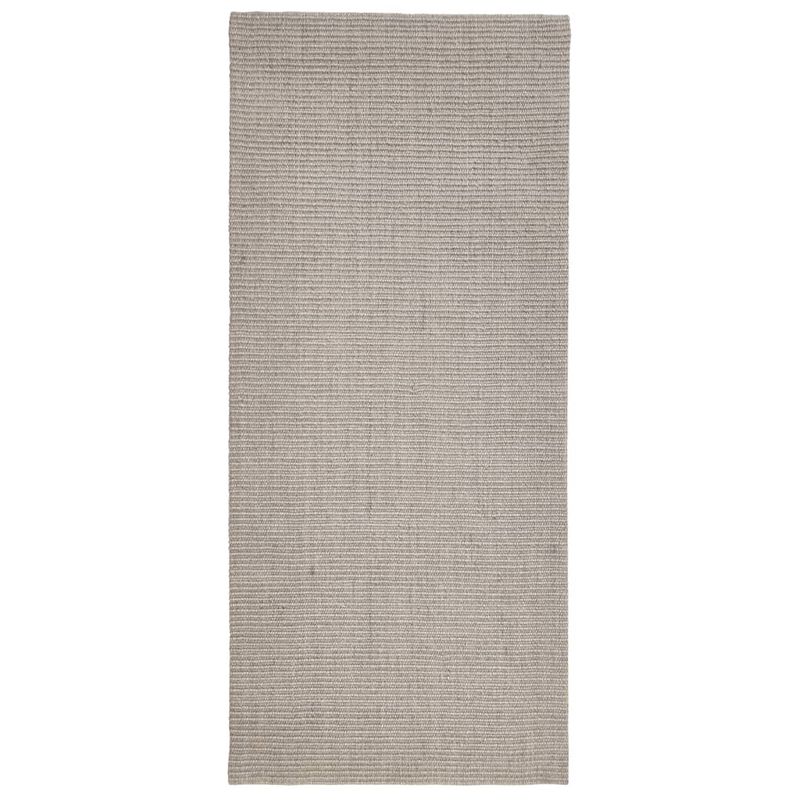 Foto van The living store sisal kleed - kattenkrabmat - 66 x 150 cm - anti-slip - zandkleurig