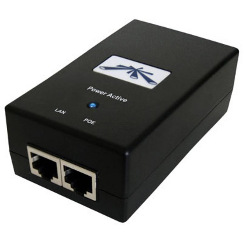 Foto van Ubiquiti networks poe-48-24w-g poe-injector ieee 802.3at (25.5 w)