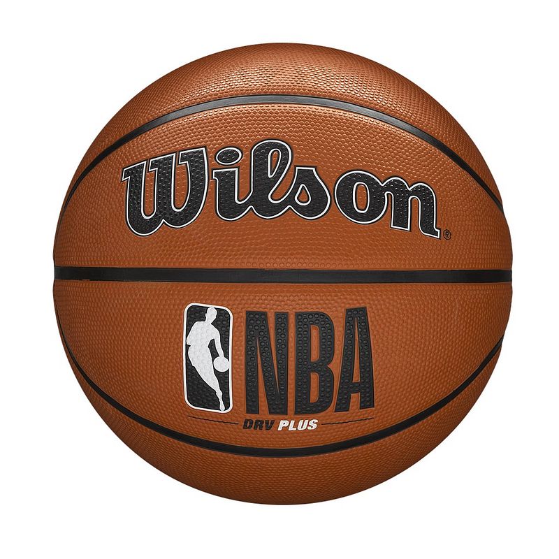 Foto van Wilson basketbal nba drv plus rubber oranje maat 6