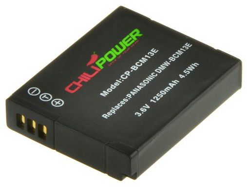 Foto van Chilipower dmw-bcm13e accu voor panasonic - 1250mah