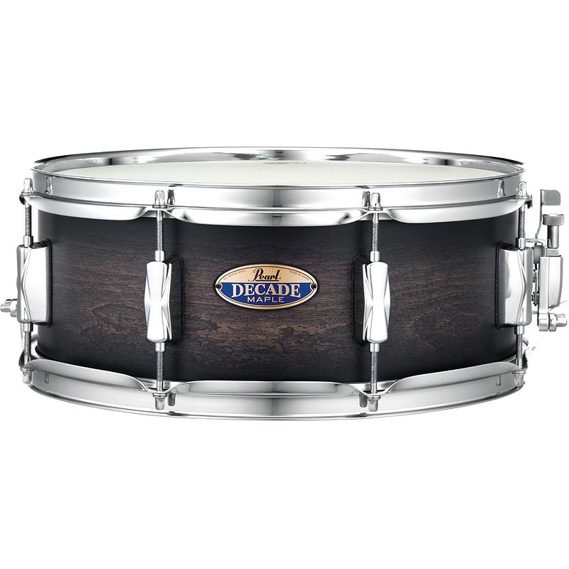 Foto van Pearl dmp1455s/c262 decade maple satin black burst snaredrum