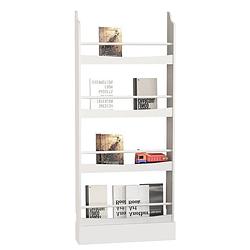 Foto van Boekenkast wandplank boekenrek kinderkamer - 146 cm hoog - montessori