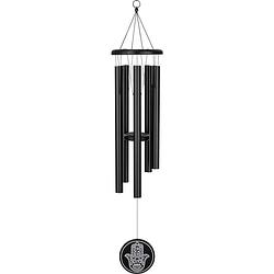 Foto van Meinl hmc36bk meditation chime hamsa windchime met 5 staafjes